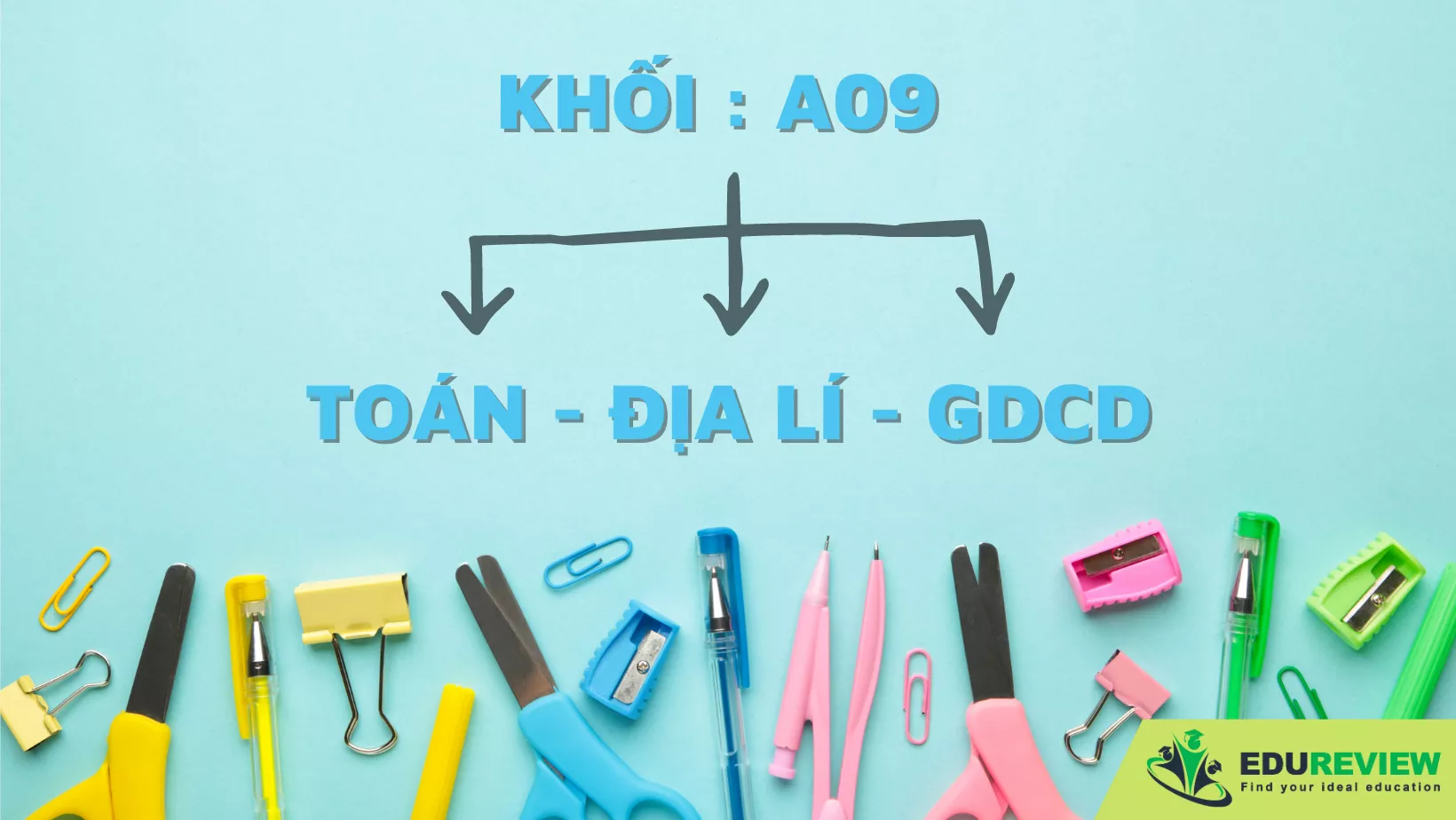 khối a09 toán địa lí gdcd