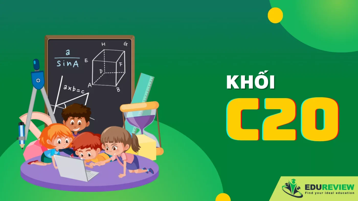 Khối C20 gồm những ngành nào